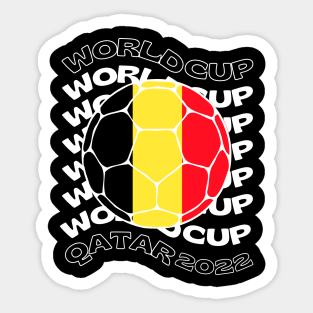 Belgium Football Sticker